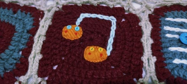 MANTA DE GANCHILLO ARTESANAL