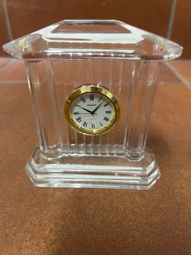 Juego 3 figuras cristal