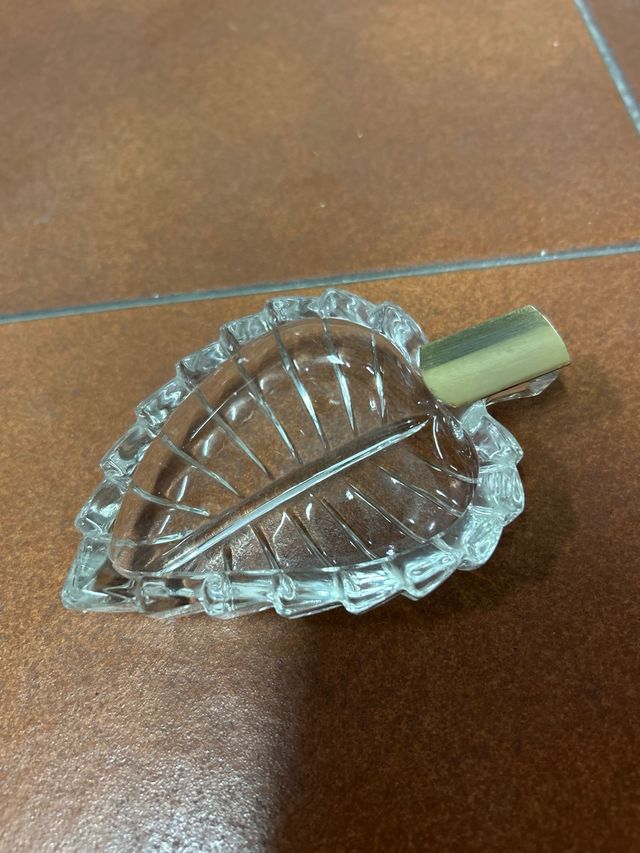 Juego 3 figuras cristal