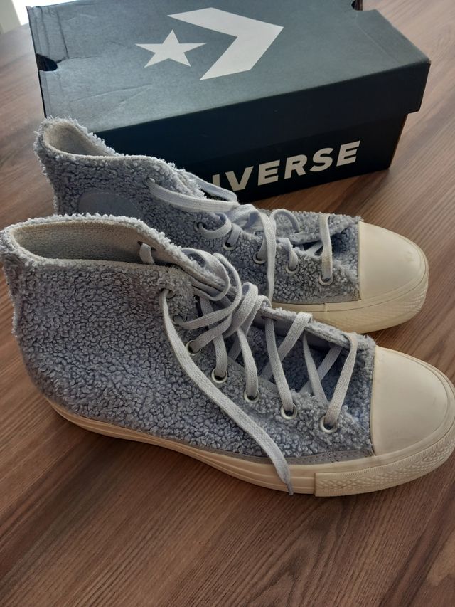 Converse Chuck Taylor - zapatillas borreguillo azu