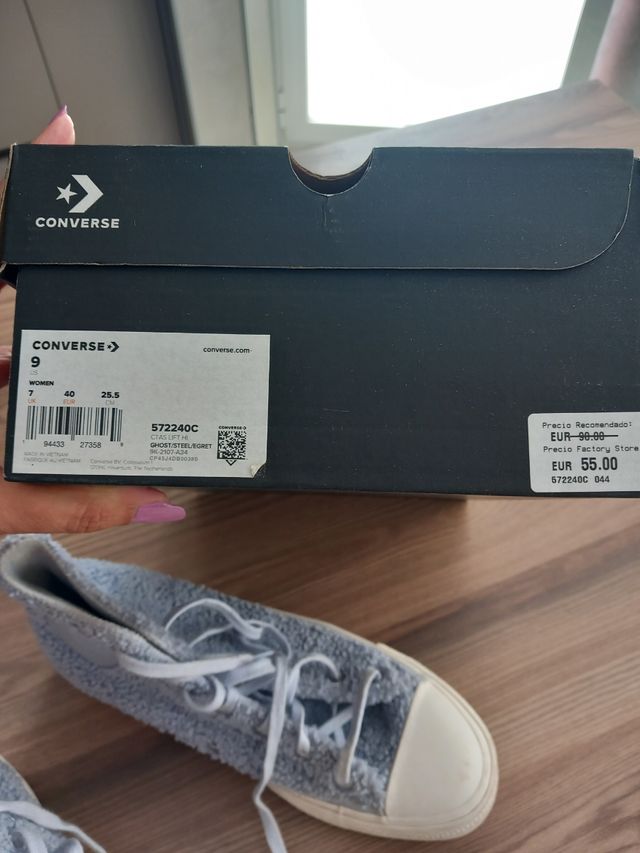 Converse Chuck Taylor - zapatillas borreguillo azu