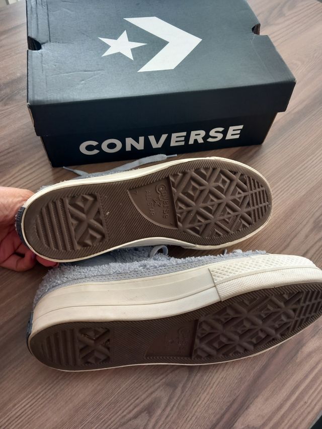 Converse Chuck Taylor - zapatillas borreguillo azu