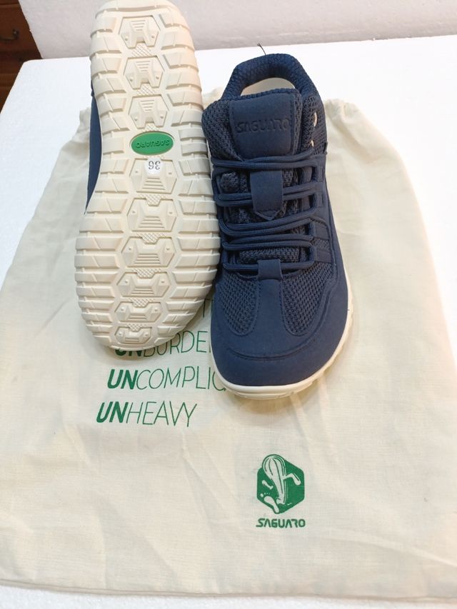 Botas Saguaro azul marino, talla 36