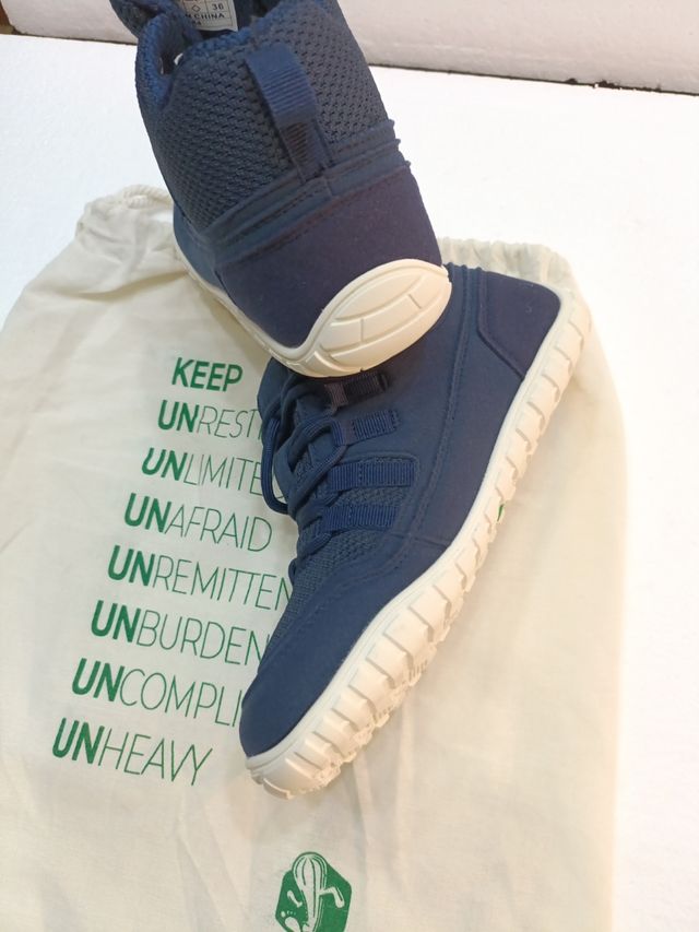 Botas Saguaro azul marino, talla 36