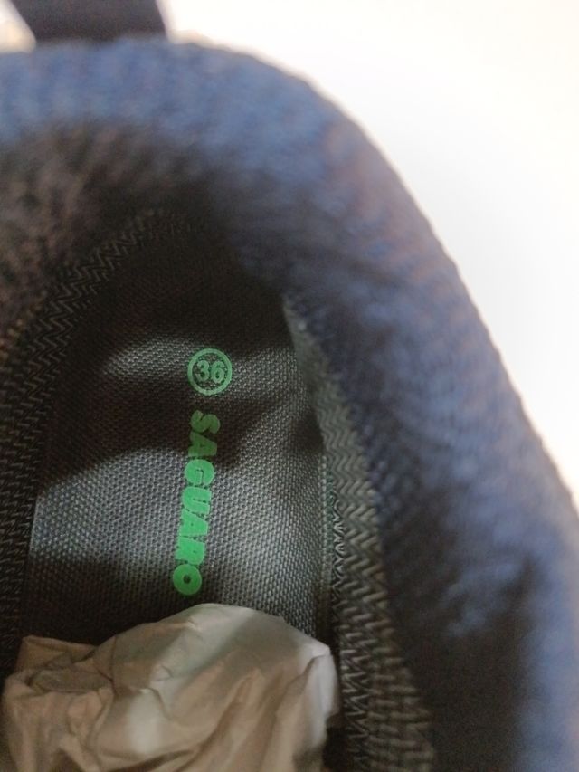 Botas Saguaro azul marino, talla 36