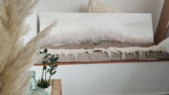 Cuadro abstracto textura