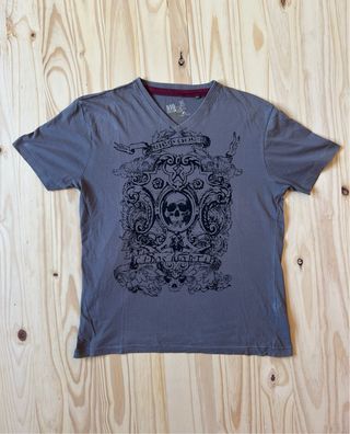 Camiseta calavera Retro Estilo Rock
