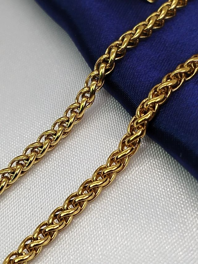 Cadena cordón 3mm de acero inoxidable