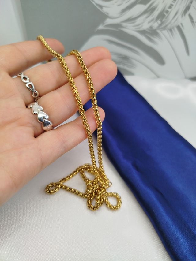 Cadena cordón 3mm de acero inoxidable