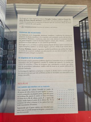 Matemáticas aplicadas a las Ciencias Sociales I.
