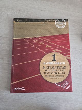 Matemáticas aplicadas a las Ciencias Sociales I.
