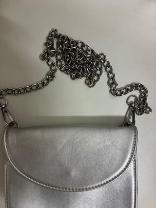 Bolso Fiesta Plateado