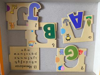 Puzzle Abecedario Educativo Diset