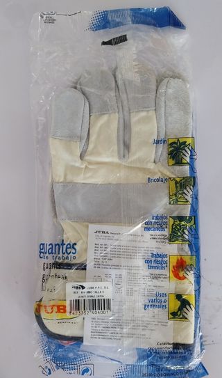 Guantes JUBA trabajo beige