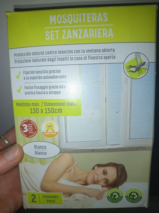 Zanzariera per finestra 130x150cm