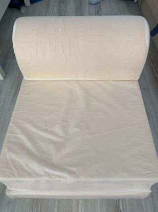Puff cama infantil - Azul Gris