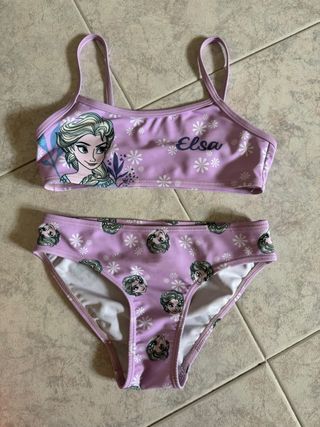 Bikini Frozen bimba 7/8 anni