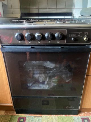 Cucina a gas 4 fuochi e forno