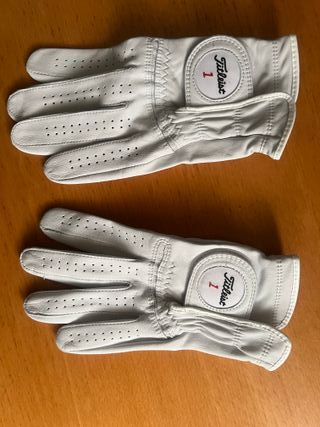 Guantes golf Titleist nuevos M L