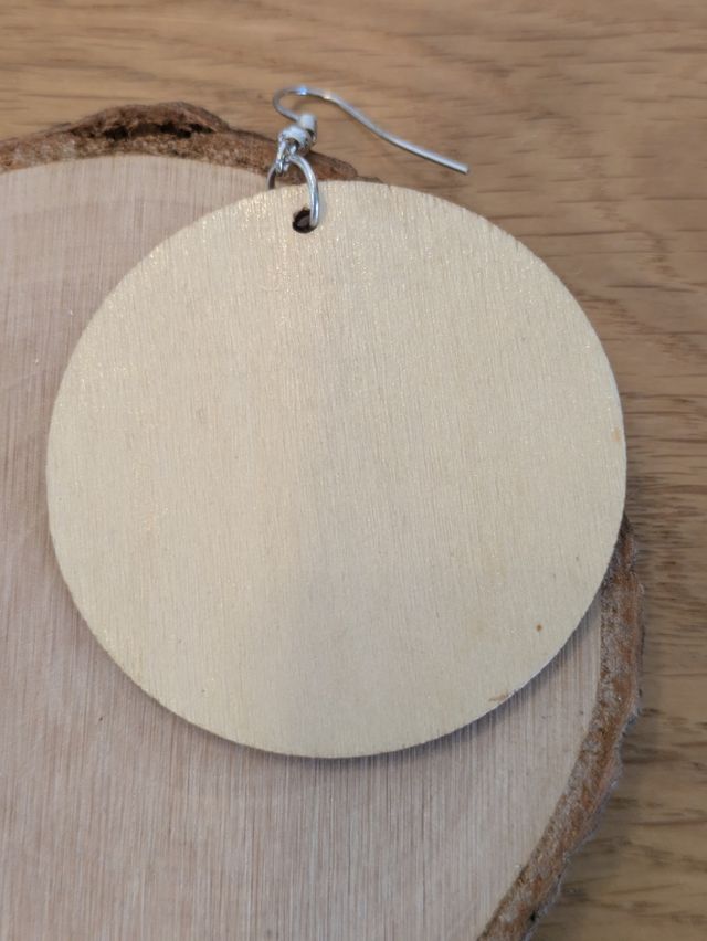 Pendientes madera étnicos - Nuevos