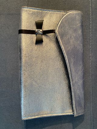 Pochette argento Thierry Mugler