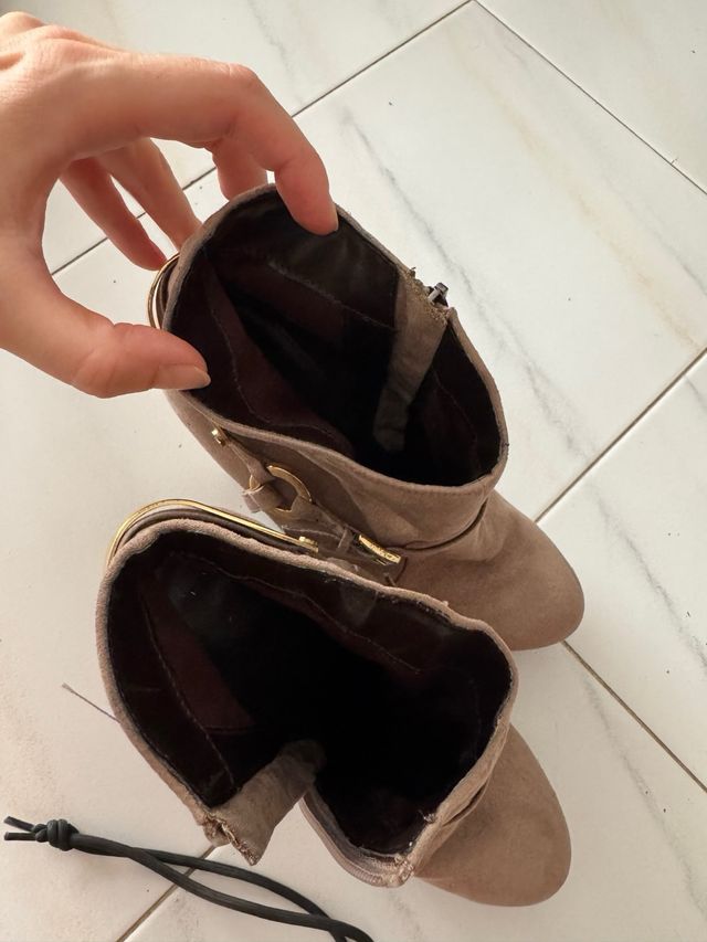 Botines Primadona tacón alto - n°40