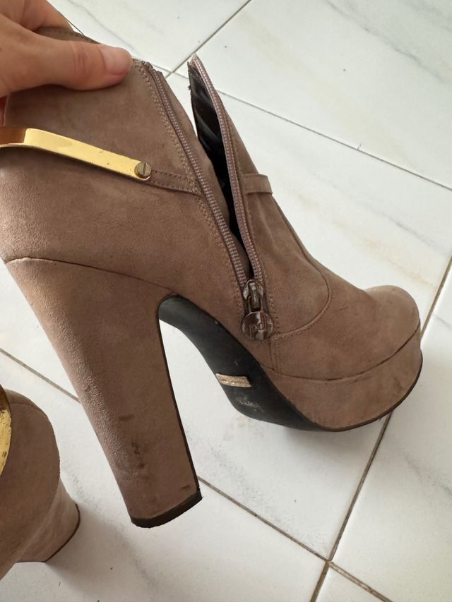 Botines Primadona tacón alto - n°40