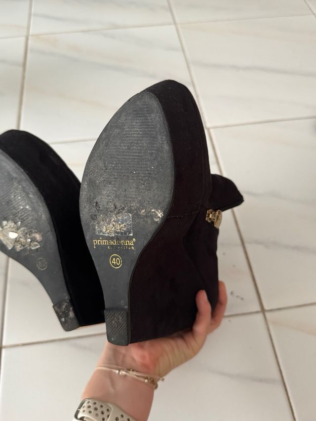 Botines Primadona tacón alto - n°40