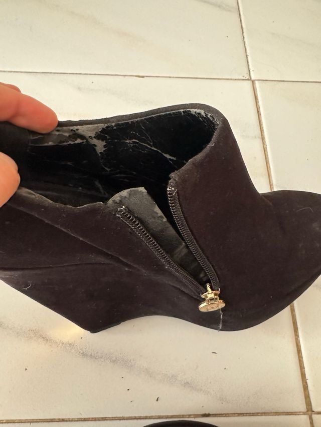 Botines Primadona tacón alto - n°40