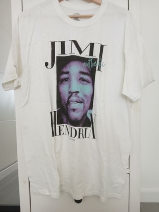 Camiseta Jimi Hendrix Vintage.