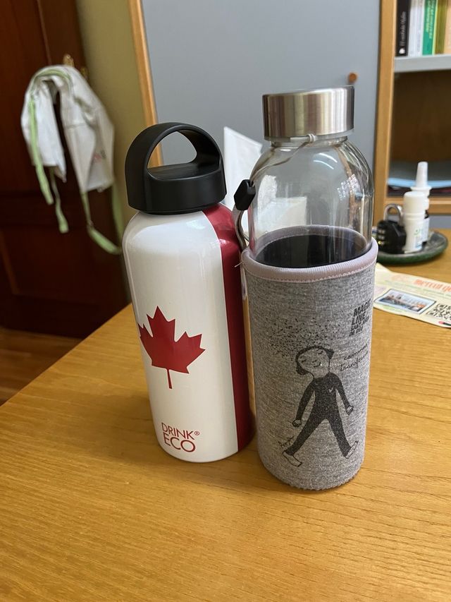 Botellas agua - 2 unidades