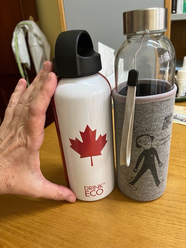 Botellas agua - 2 unidades