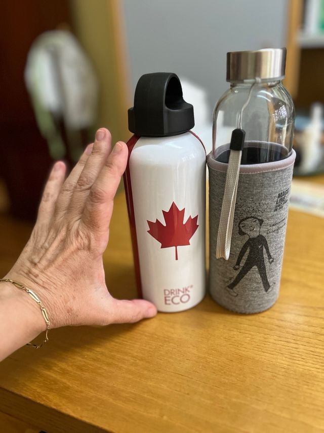 Botellas agua - 2 unidades