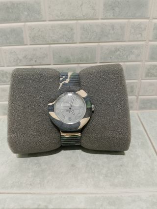 Orologio polso Hip Hop mimetico nuovo uomo donna