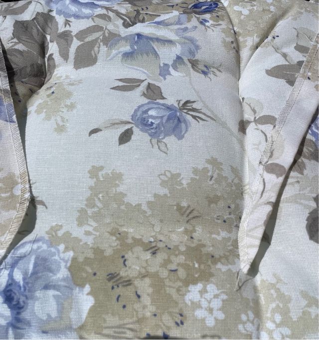 Cuscini sedia - Beige & Blu