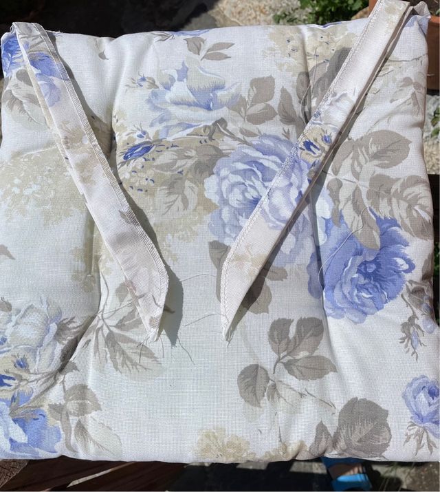 Cuscini sedia - Beige & Blu