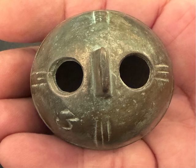 Campana bubbolo  bronzo antica n.3