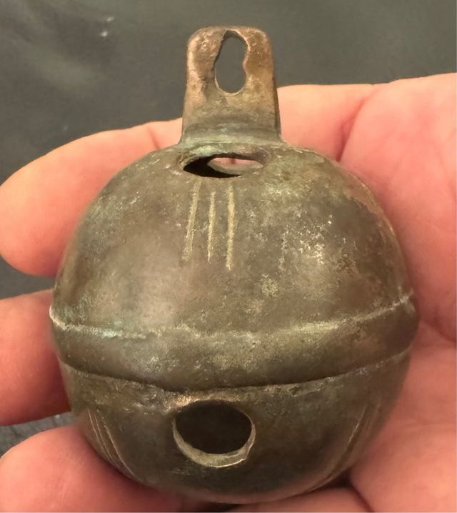 Campana bubbolo  bronzo antica n.3