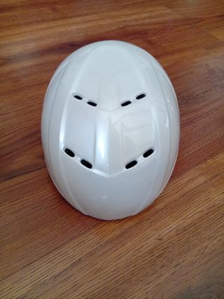 Casco esquí niño blanco