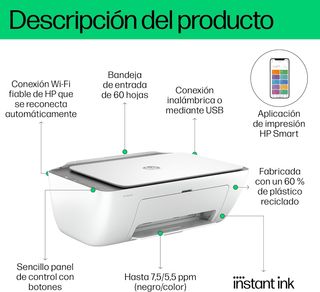 HP DeskJet 2820e Impresora WiFi