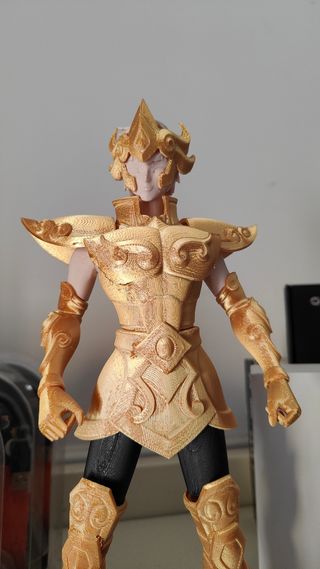 Statua Saint Seiya Cav. d'Oro Leone