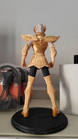 Statua Saint Seiya Cav. d'Oro Leone