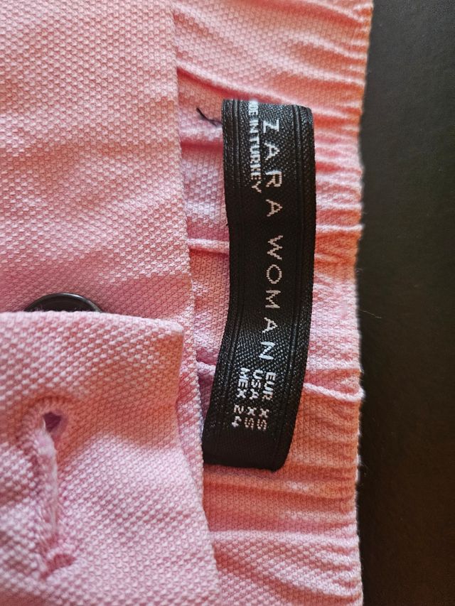 Pantalones Zara rosa XS