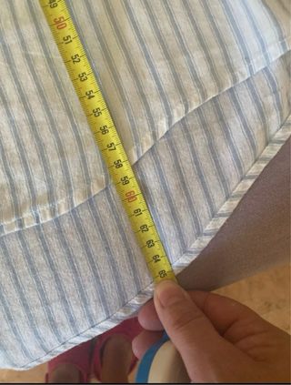 Camisa Scalpers azul rayas T-M sin apenas uso 