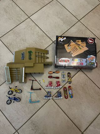 Mini Rampa Skate Park + Accessori