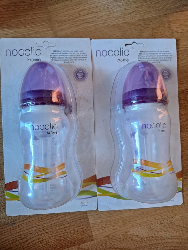 Biberón bebé recién nacido