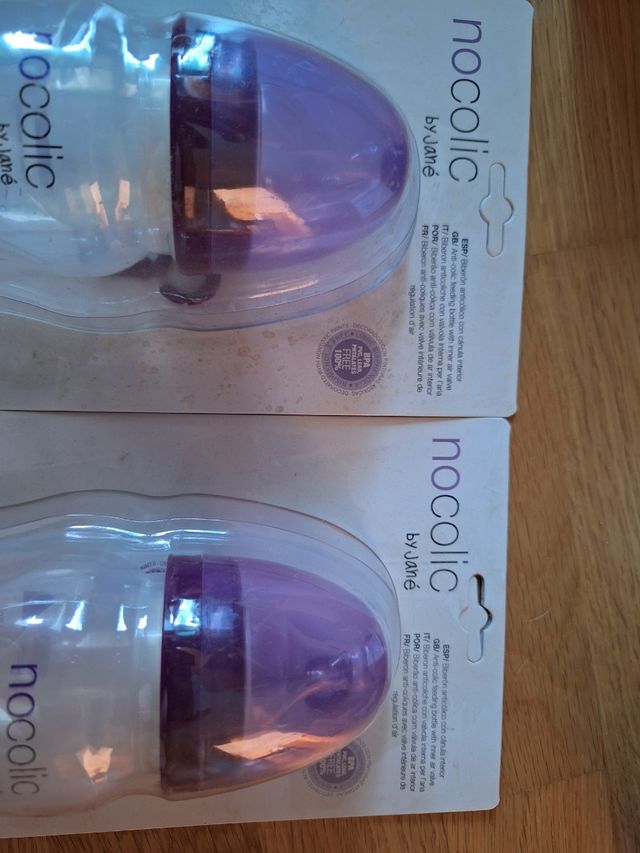 Biberón bebé recién nacido