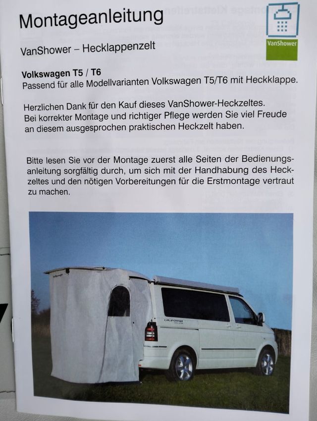 Tienda VW T5 -T6 Avance original