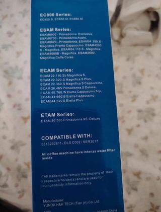 Filtri acqua Golden Ice Pure CMF006 x3