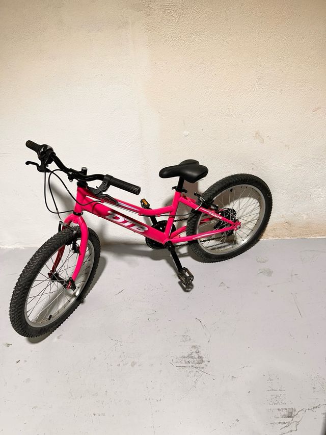 Bicicleta MTB niña 20" rosa